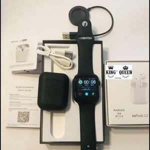 Fitpro watch and wireless headphones